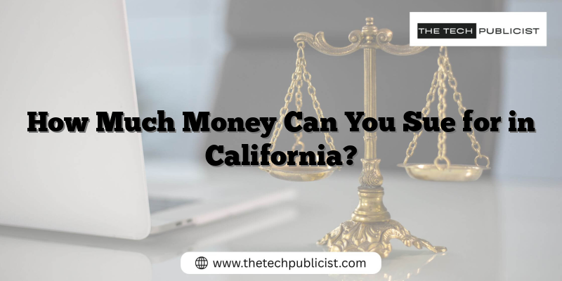 How Much Money Can You Sue for in California?